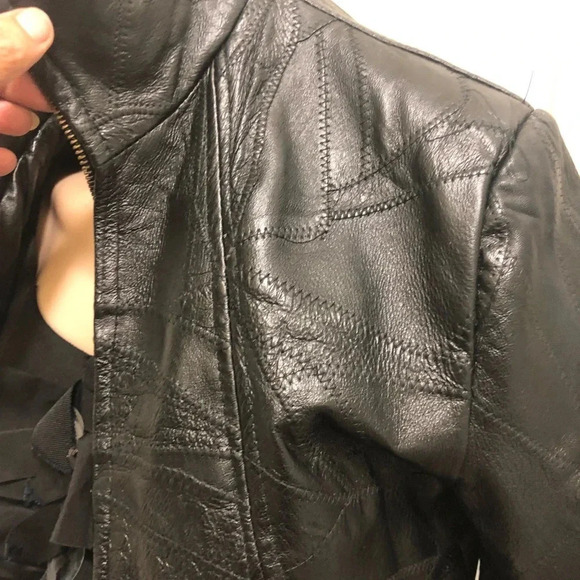 Navarre beautiful leather jacket - Picture 8 of 8